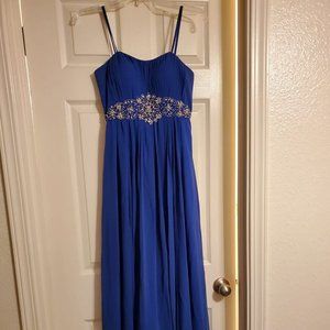 Like New Dark Blue Prom Dress